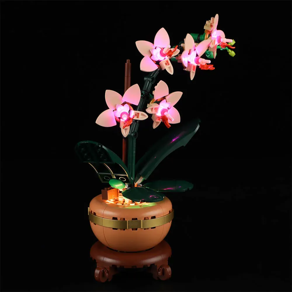 LEGO 10343 Mini Orchid - BRIKSMAX LIGHTS - Image 4