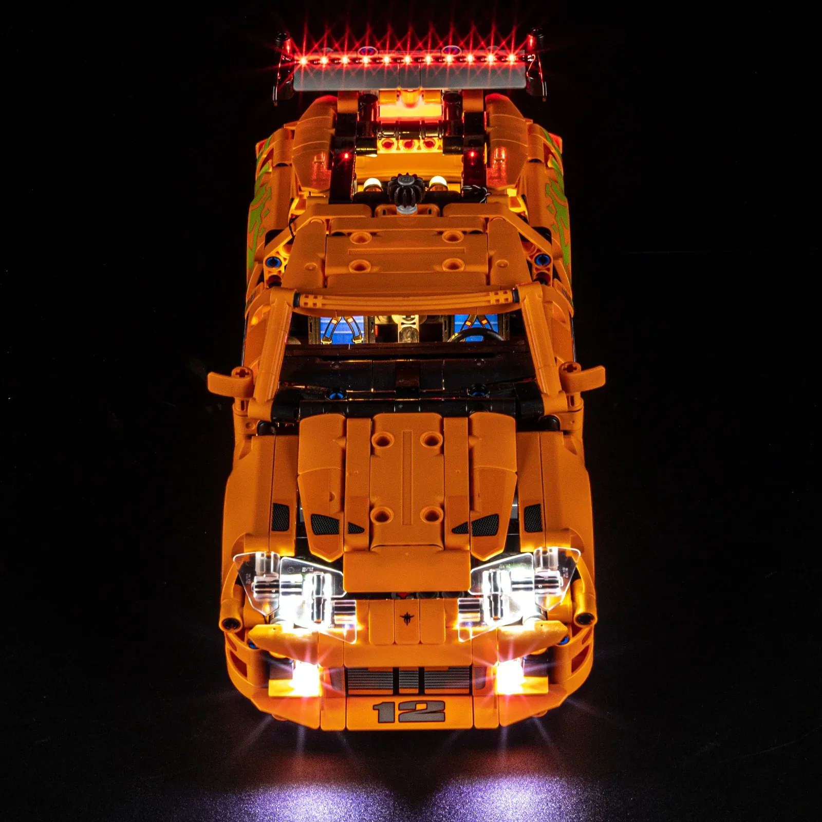 LEGO 42204 Fast & Furious Toyota Supra MK4 - BRIKSMAX LIGHTS - Image 2