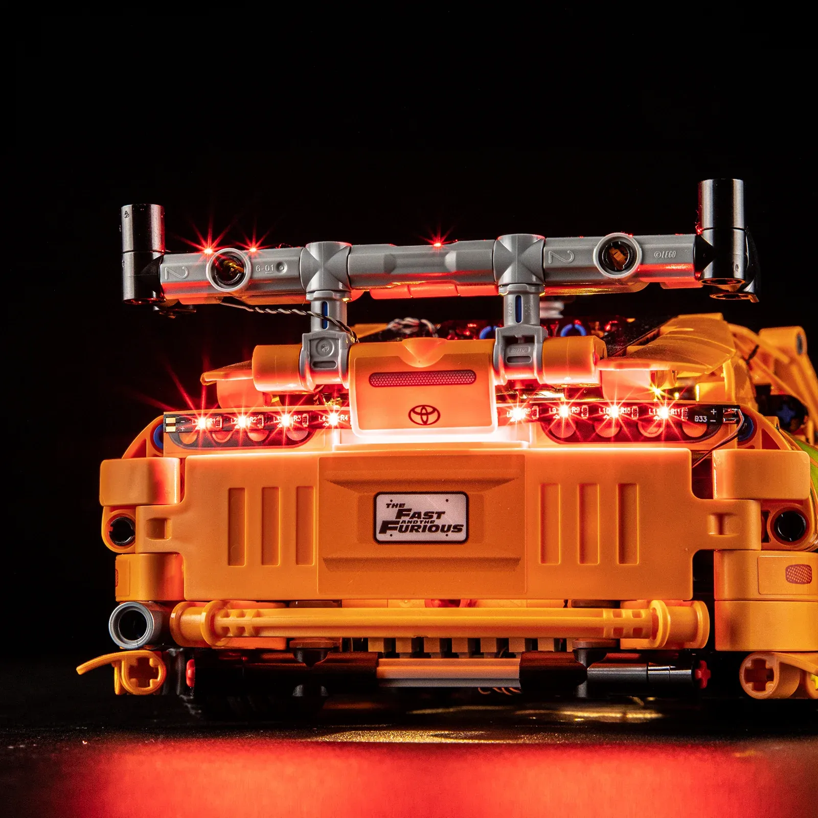 LEGO 42204 Fast & Furious Toyota Supra MK4 - BRIKSMAX LIGHTS - Image 6