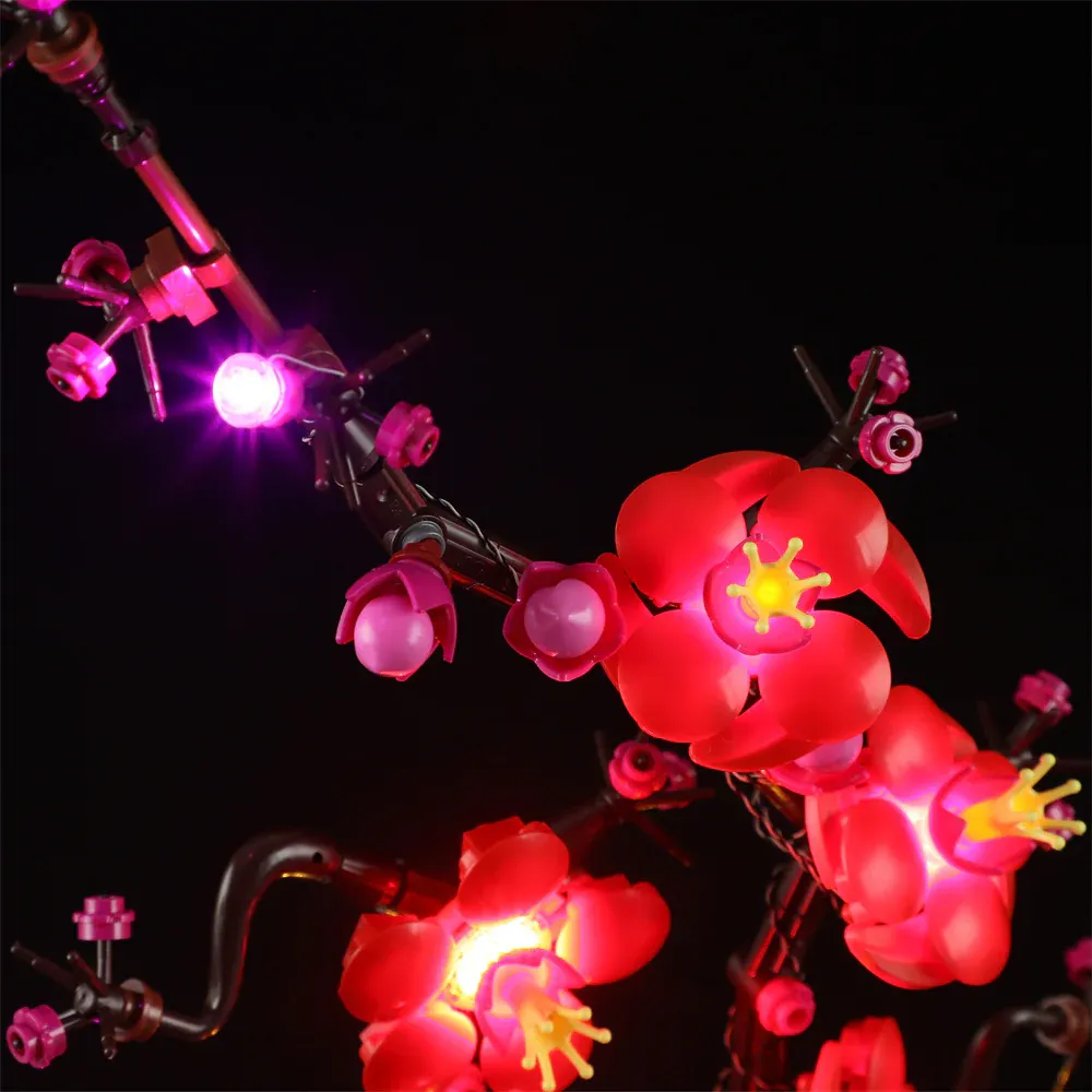 LEGO 10369 Plum Blossom - BRIKSMAX LIGHTS - Image 7